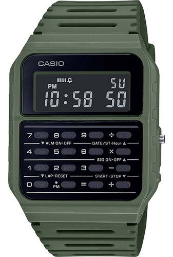 Relógio Casio Masculino Databank Calculadora Ca-53wf-3bdf