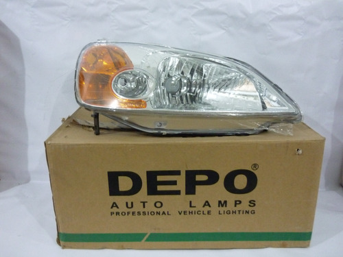 Faro Derecho Honda Civic 2001-2003  Foto 2