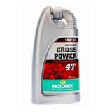 Aceite Motorex 4t Cross Power 10w 60 Full Sintetico 1l 