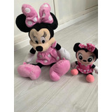 Minnie Original Disney Grande + Minnie Pequeña Impecable