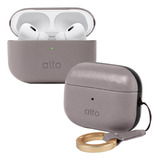 Alto Funda Para AirPods Pro 2 Con Llavero, Funda De Cuero It