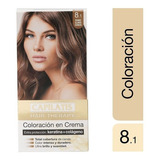 Kit Tintura En Crema Capilatis  Hair Therapy Capilatis Hair Therapy Coloración En Crema Tono 8.1 - Rubio Claro Ceniza