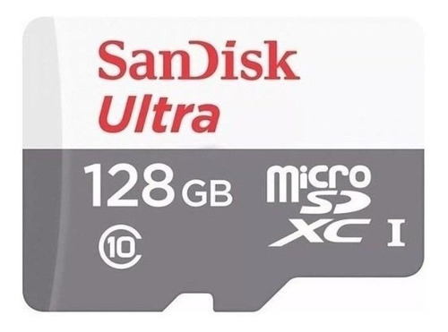 Cartão De Memória Sandisk Sdsquns-128g-gn6ta  Ultra Com Ad