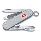 Cortaplumas Victorinox Classic Sd Alox Suiza 5 Usuos 23011 Color Plateada