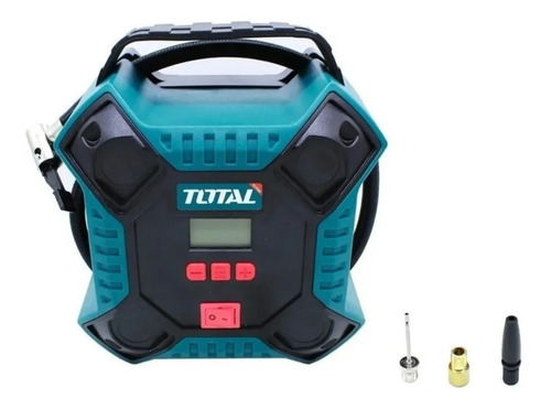  Mini Compresor 12 Volts 160psi Digital Total Ttac1601  