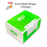 Kit 20 Tiras Teste Toxicológico Multidrogas 5 Drogas Rápido