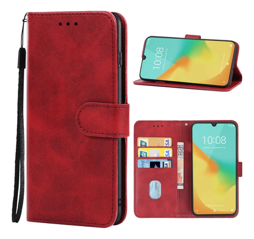 Funda De Piel Para Zte Blade V10