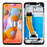 Z Pantalla Táctil Lcd Con Marco Para Samsung Galaxy A11 A115