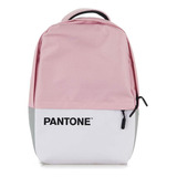 Mochila Rosada Pantone De Notebooks 16 + Cable De Carga Usb