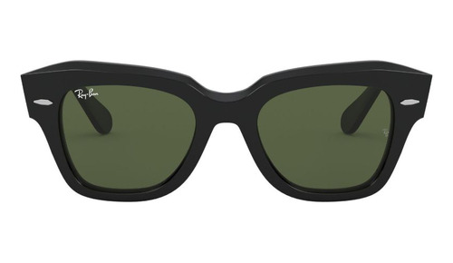 Lentes De Sol State Street Negro Ray-ban Rb218690131