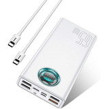 Powerbank Baseus 30000mah Quick Charge 65w Notebook Celular