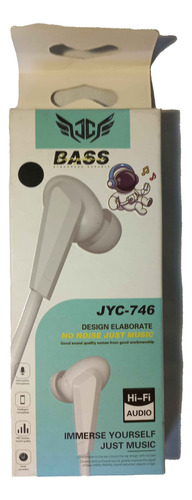 Auriculares Jyc -746 Basico Con Cable