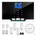 Alarma Casa Gsm Wifi Inalambrica Kit 6 Sensores 4m Y 2p 