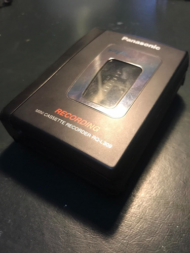 Walkman Panasonic Gravador Fitas K7 Modelo Rq-l309 Tem Video