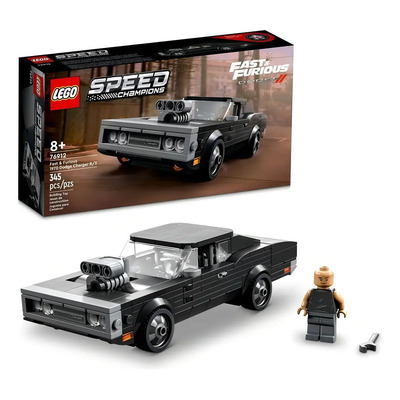 Kit Lego Speed Fast & Furious 1970 Dodge Charger Rt 76912 3+ Cantidad de piezas 345 | Meses sin interés