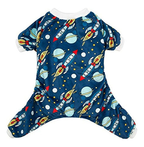 Cutebone Pijama Pijamas De Perro Cohete Perro Vestir Ropa De