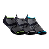 Medias X3 Sox Tripack Soquete Deportivas Running Seca Rapido