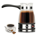 Cafetera Tetera Electrica Cafe Turco Vidrio 500ml 650w You 