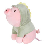 Peluche Puercosaurio Gc20865 Duoli  Duoli-aurora World Verde Tamaño Mediano