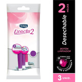 Maquina Afeitar Schick Exacta 2 Delicada X 3und