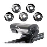 Farol Lanterna Bike 3 Focos Led T6 Recarregavel