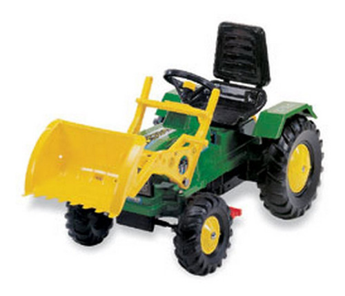 Farmer Verde Tractor A Pedal Con Pala Biemme Ploppy 755334