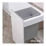 Bote De Basura Oculto Extraible 40cm Para Gabinete De Cocina