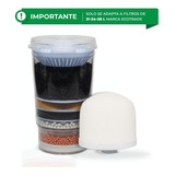 Kit 2 Repuestos Para Filtro Purificador De Capacidad: 21,24,28 Litros Color Blanco