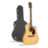 Violão Fender Cd-140 Sce Dreadnought Cutaway C/case