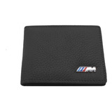 Porta Documentos Licencia Conducir Bmw M Cuero Negro