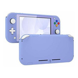 Carcasa Reemplazable Para Nintendo Switch Lite Violeta Claro