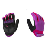 Guantes Ciclismo Largos M Trip Pink Touch Reforzado/gel/vent