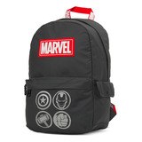 Mochila Mooving Marvel Classy Color Negro