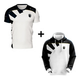 Kit Moletom + Camiseta Liquid Cs Go E-sports White Promoção