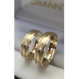 Anillos De Boda Oro 14k Par 5mm Ancho Envío Y Grabado Gratis