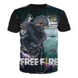 Camiseta Free Fire Gamer 2020 Exclusiva Algodón
