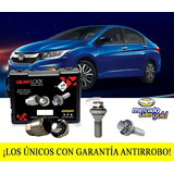 Tuercas De Seguridad Galaxylock Honda City Ex Cvt 17-18