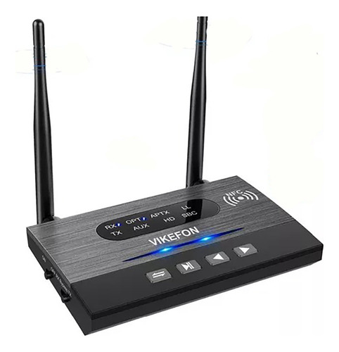 Transmissor E Receptor De Áudio Vikefon Bt22 80m Bluetooth