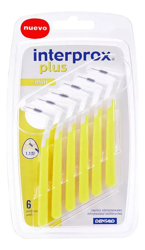 Dentaid Interprox Plus Mini 1.1 Mm Pack X 6 Unidades