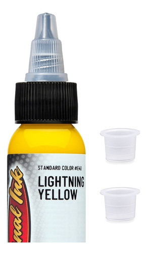 Kit Tinta Para Tatuar Eternal Ink Tattoo Amarillo 0.5 Oz