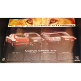 Peugeot 405 Mi 16 405 Sri 405 Gr - Gama 1994 - Publicidad