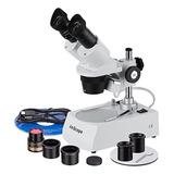 Microscopio Estéreo Digital Prismático Binocular