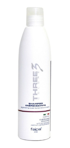 Shampoo Energizante Keratina + Vitamina B5 + Ph Three3colore