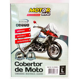 Cobertor Moto Motorlife Cubre Impermeable Con Broche Xl