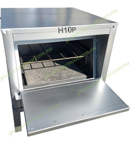 Horno Industrial  Con Piedra  Pizzero 2charol 45*45 H10p Fg