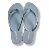 Chinelo Colcci Classico Feminino Azul Marshmallow Cod 1480-1