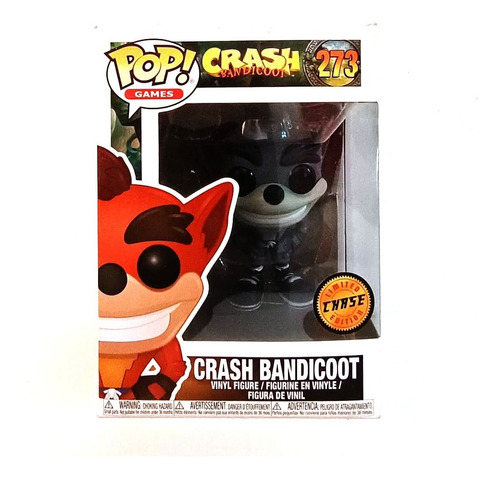 Funko Pop! Games Crash Bandicoot 273 Chase