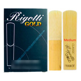 Palheta Rigotti Gold France Clarinete 1 1/2 ( Unidade )