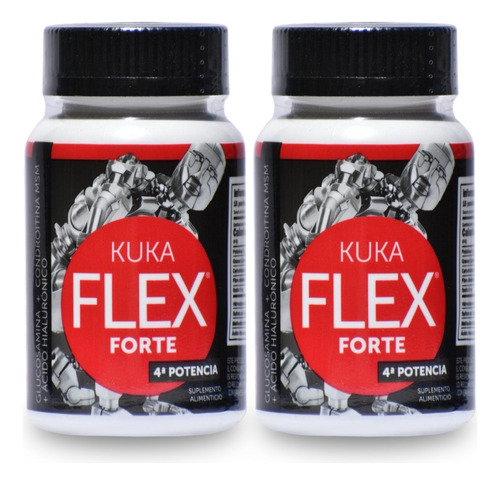 Kit 2 Frascos De Kuka Flex Forte- 30 Tabletas