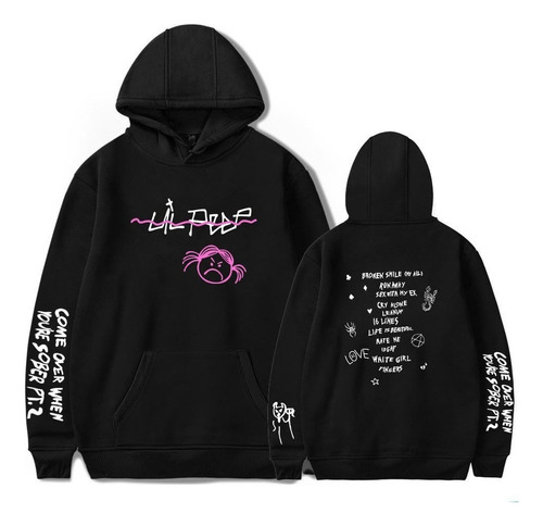 Lil Peep Sudadera Con Capucha Moda Para Hombre